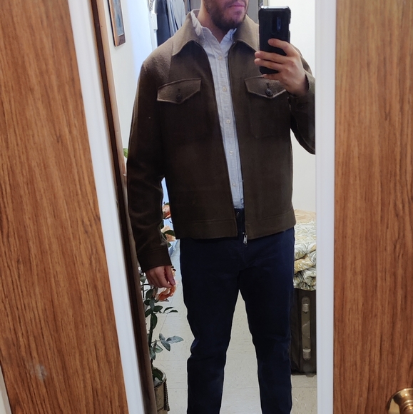 Todd Snyder men's wool camo jacket - Picture 2 of 9